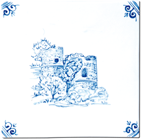 Carrelage - Delft Provençal - Paysages - Décoration - Motif - Design - Faïence de Provence à Salernes