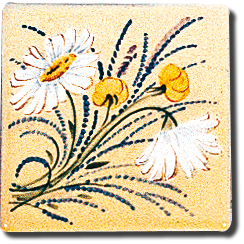 Carrelage - Décoration - Décor 11 Champêtre- Motif - Design - Faïence de Provence à Salernes
